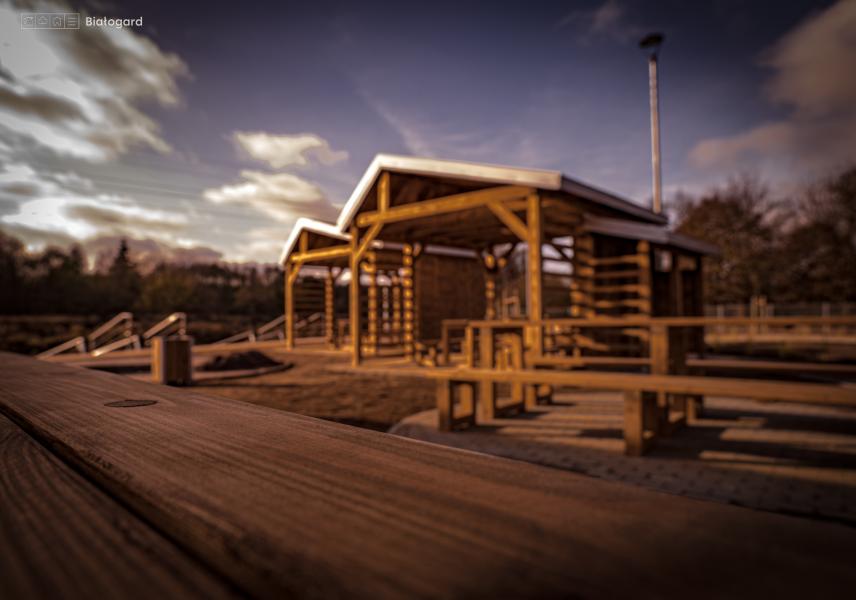 Przystań kajakowa już prawie gotowa