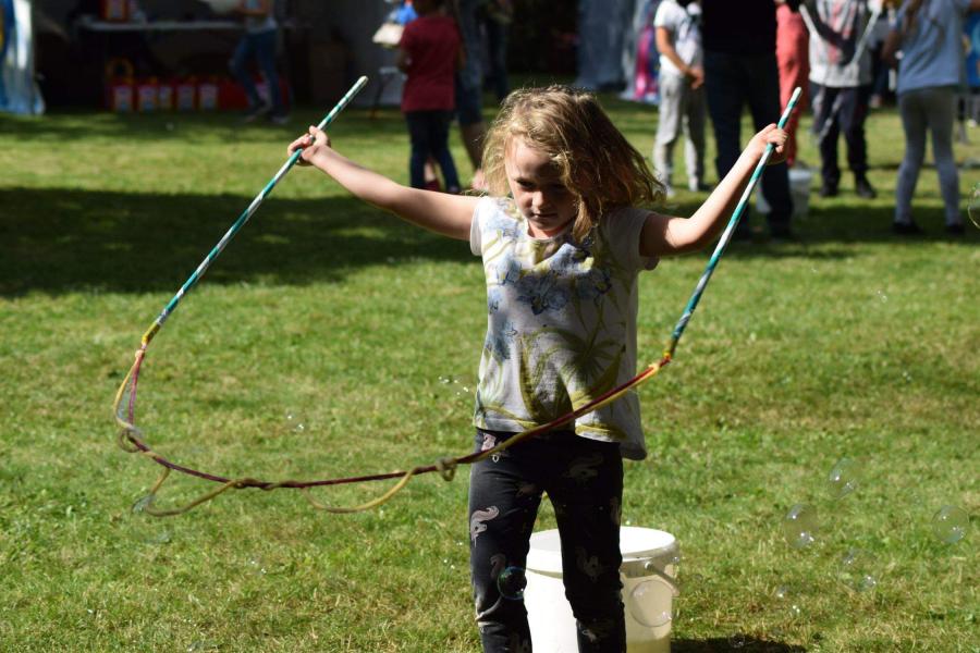 Zaczarowany świat mydlanych baniek - Bubble Day w Białogardzie. 