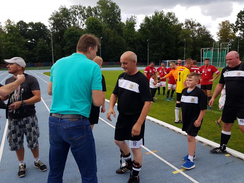 Jubileuszowy XX mecz z okazji święta policji. Fotorelacja. 
