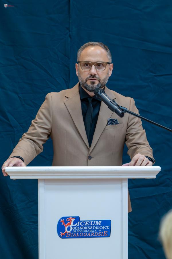 Uroczyste wręczenie nagród dla najlepszych uczniów LO im. Bogusława X w Białogardzie