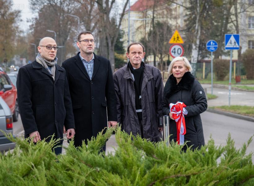 Rondo w Białogardzie zostało nazwane imieniem ś.p Elżbiety Litewki.