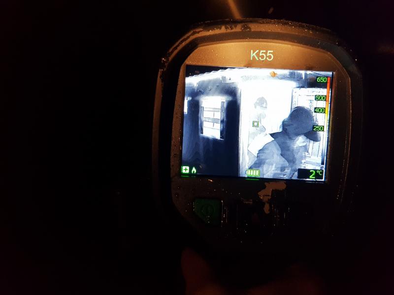 Nowa kamera termowizyjna w PSP Białogard. Bojowy test w pożarze już pierwszego dnia!