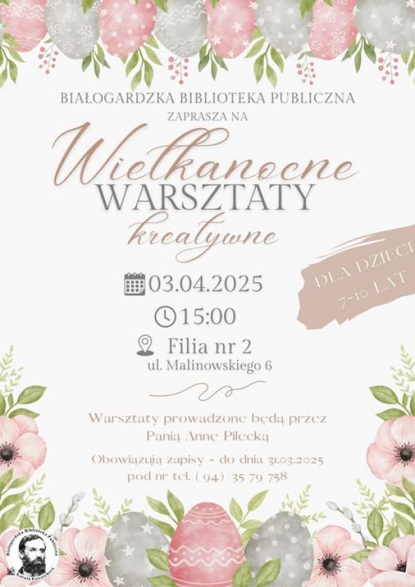 Kreatywne warsztaty z grafiki w Białogardzkiej Bibliotece Publicznej