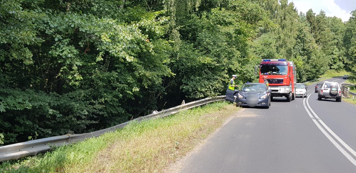 Poważny wypadek na drodze Białogard - Połczyn Zdrój 
