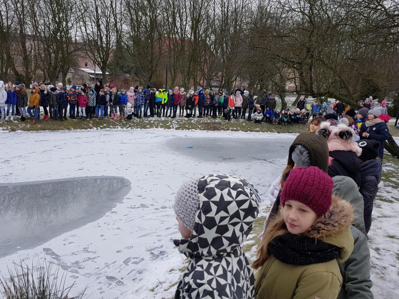 Wspólna akcja Policji, Straży Pożarnej oraz WOPR powiatu białogardzkiego. 