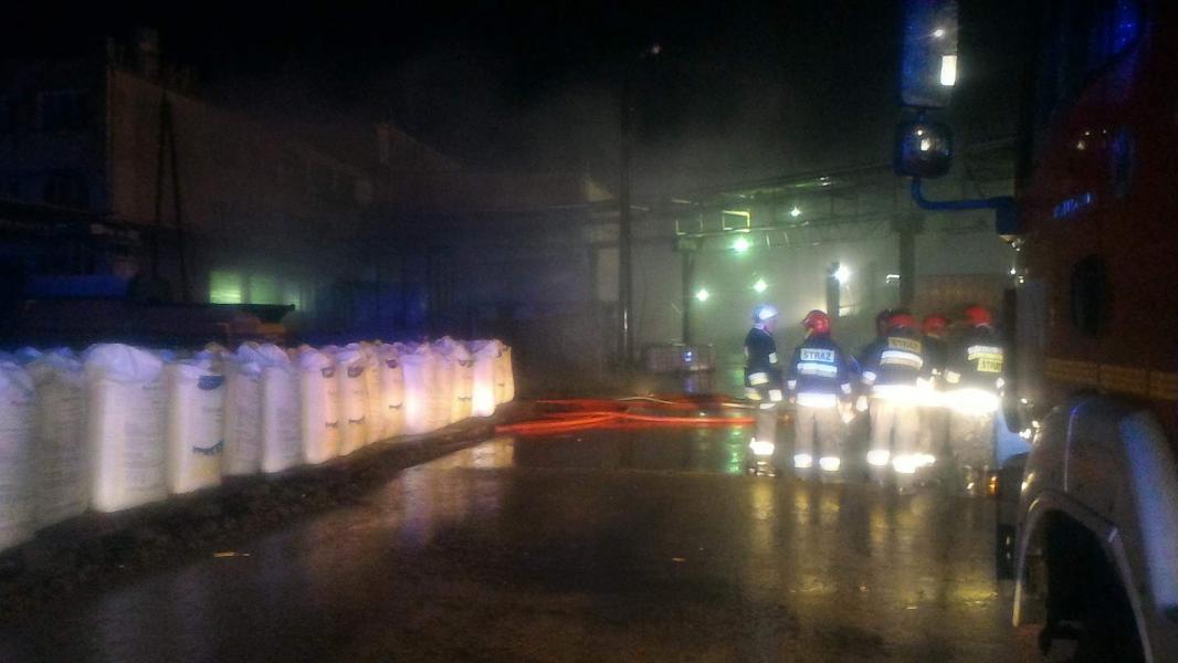 Wyciek kwasu w Homanit Karlino! Nie ma zagrożenia dla mieszkańców.