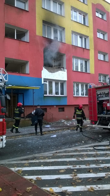 Wybuch gazu w Białogardzie 