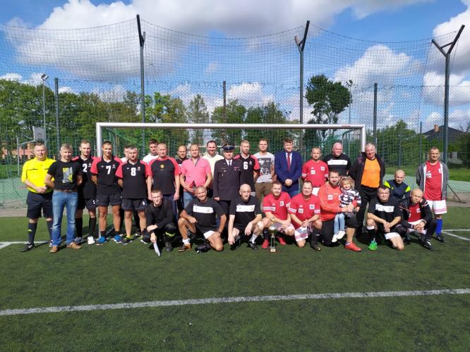 Turniej służb mundurowych o puchar komendanta PSP.