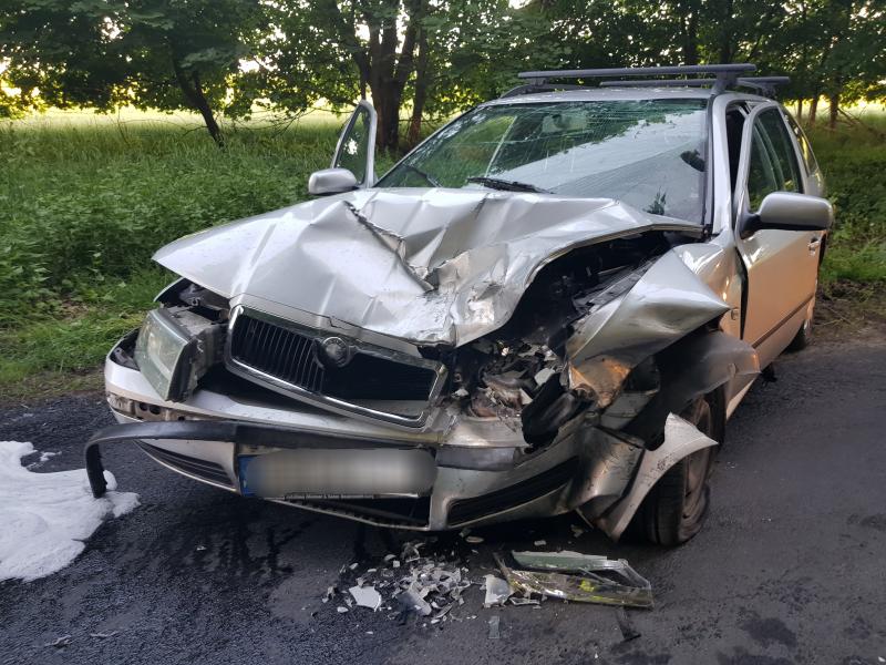 Poważny wypadek pod Białogardem, droga Białogard - Stanomino zamknięta! 