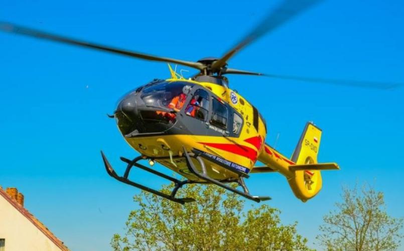 Poważny wypadek pod Karlinem! 16 latka w ciężkim stanie przetransportowana przez LPR.