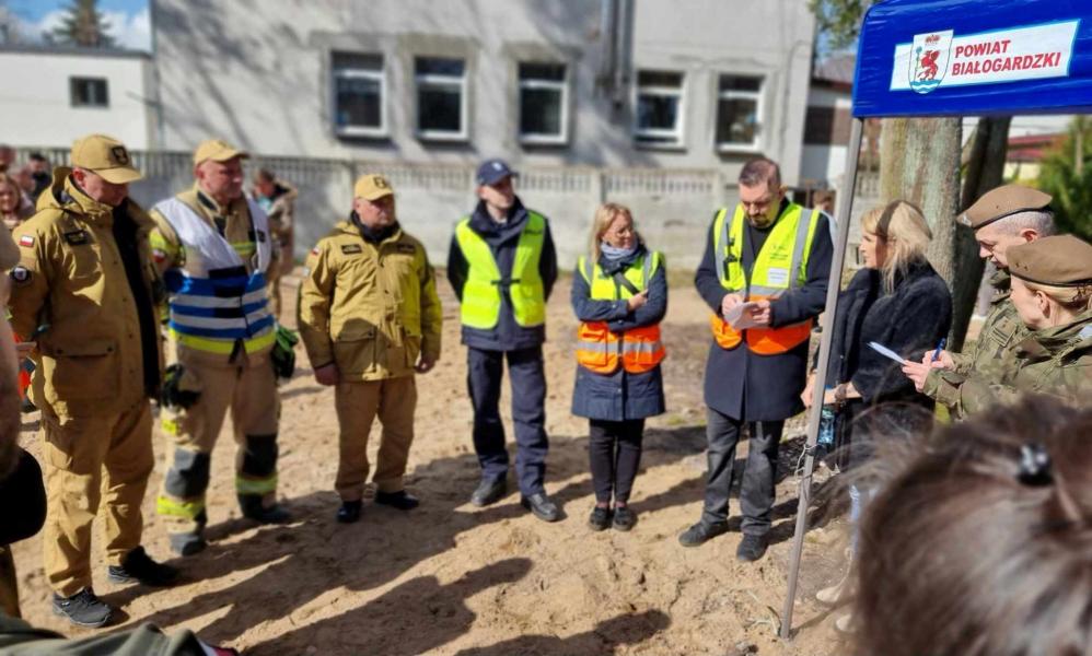 Ćwiczenia obronne  „MARZEC - 24” w Białogardzie 