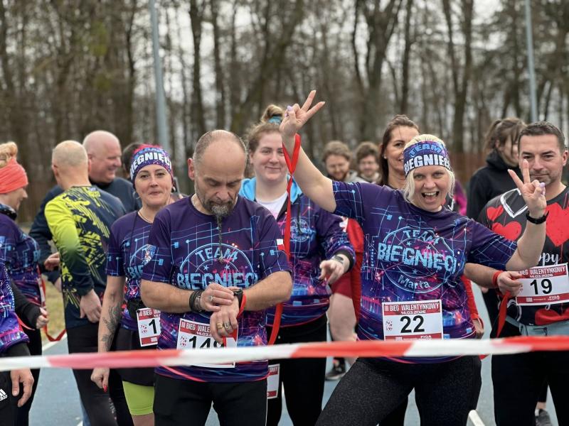 Bieg pełen serca. III Bieg Walentynkowy przyciągnął wielu uczestników