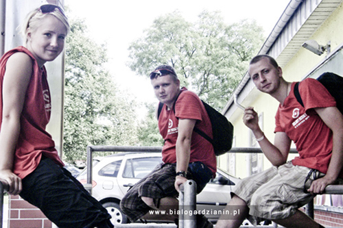 Białogardzianie na Woodstocku w Pokojowym Patrolu