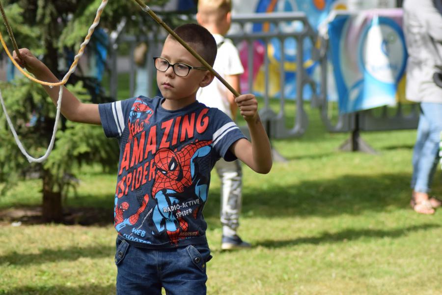 Zaczarowany świat mydlanych baniek - Bubble Day w Białogardzie. 