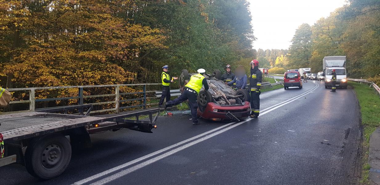 Dachowanie pod Tychówkiem - 40 latek ukarany mandatem karnym!