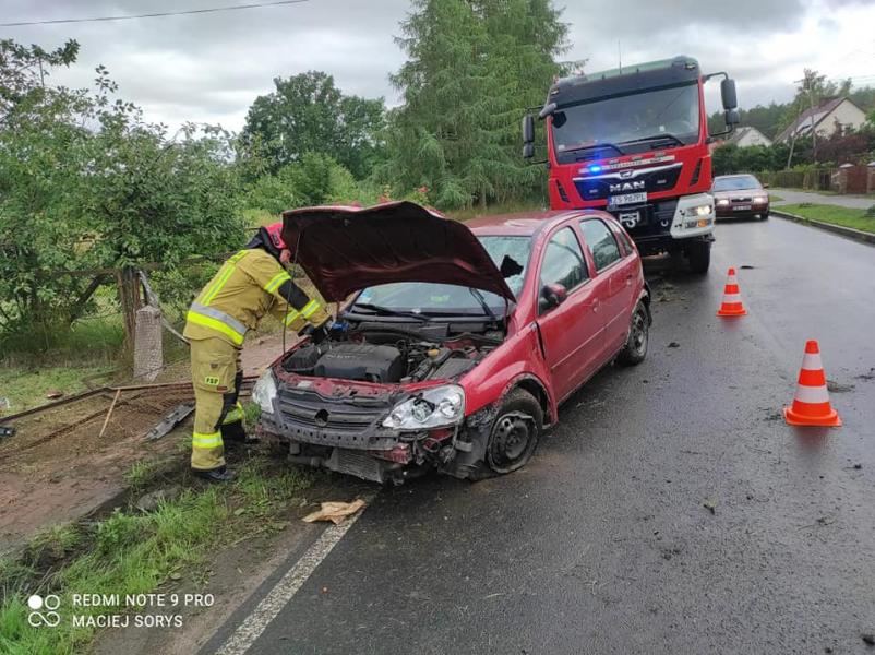 Wypadek w Dobrowie