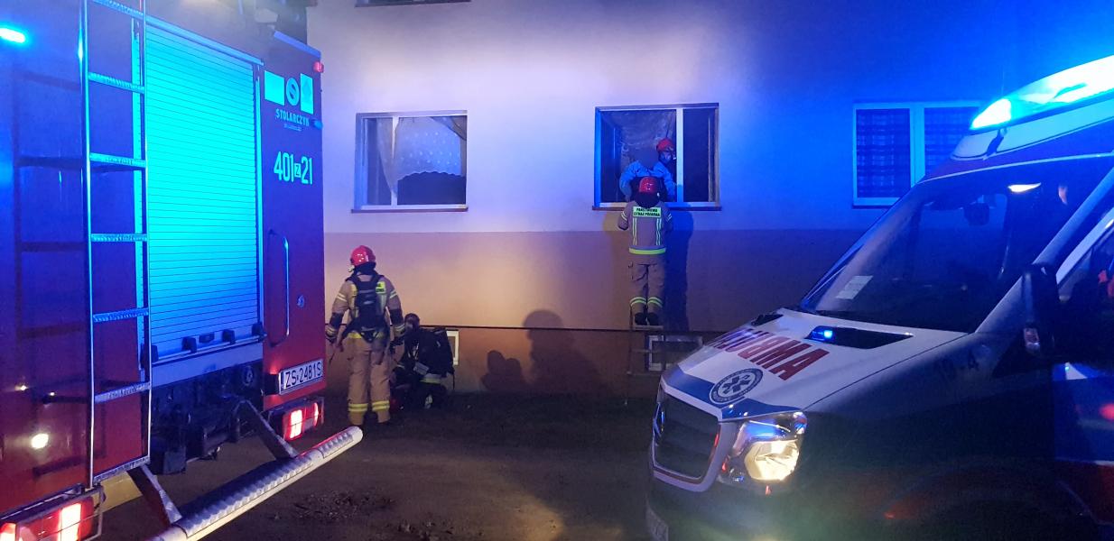 Tragiczny finał pożaru w bloku przy ul. Moniuszki w Białogardzie 