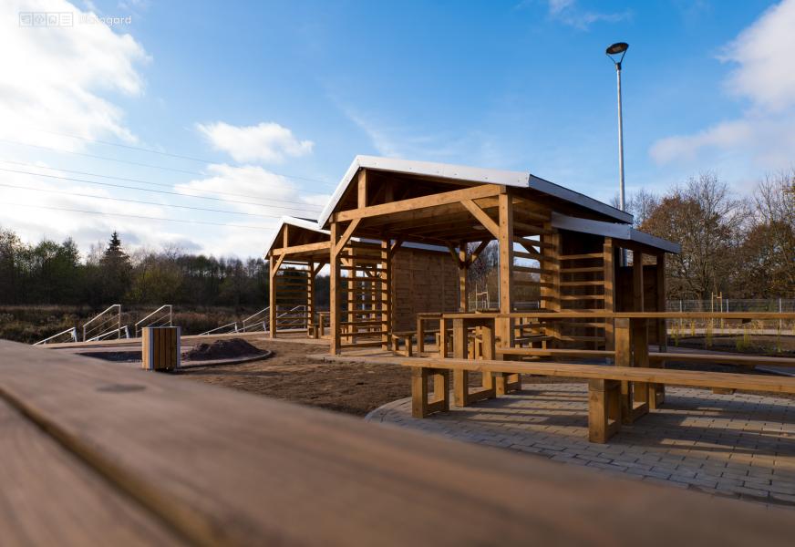 Przystań kajakowa już prawie gotowa