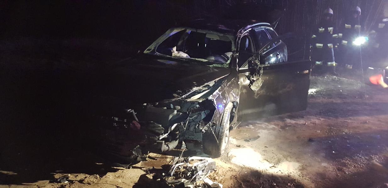 Poważny wypadek pod Białogardem! Ciężko ranny mężczyzna. ZDJĘCIA 