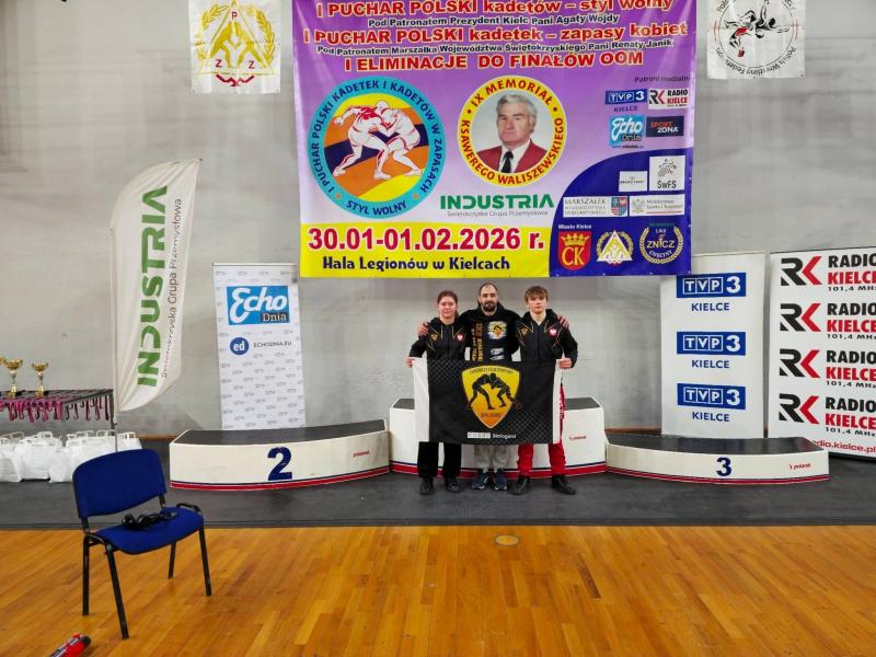 Sukces młodych zapaśników z Białogardu