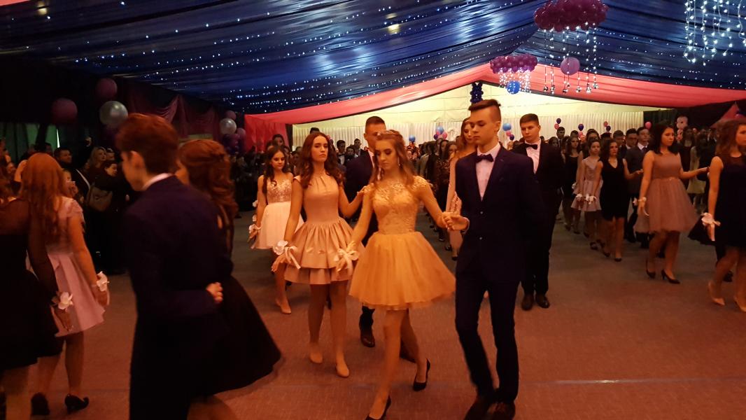 Bal Szkolny 2019 - szkolna zabawa i Polonez w wykonaniu klas gimnazjalnych.  Duża porcja zdjęć z tego wydarzenia! 