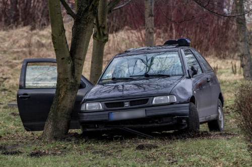 Wypadek na ulicy Drzymały 