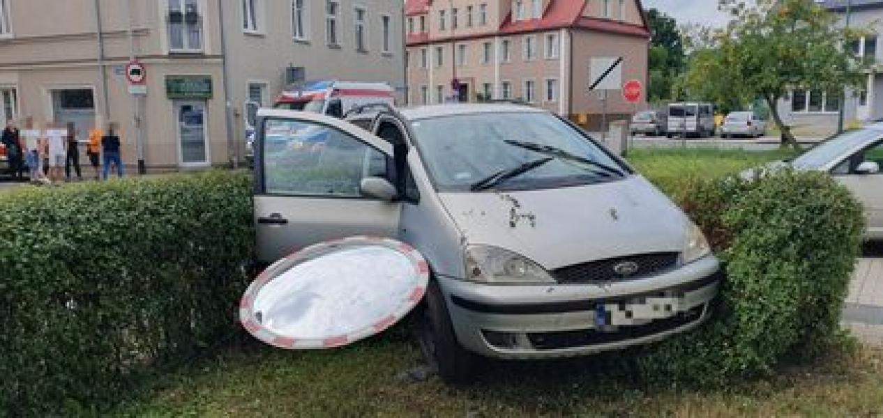 Potrącenie pieszego na ul. Reymonta.