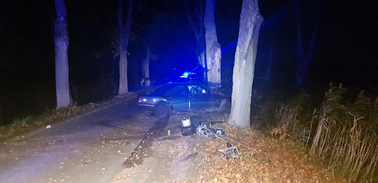 Tragiczny wypadek pod Białogardem - 3 osoby poniosły śmierć! 