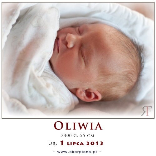 Białogardzkie noworodki - LIPIEC 2013