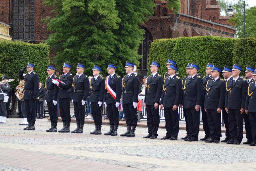 Powiatowe Obchody Dnia Strażaka w Białogardzie. Awanse i odznaczenia.