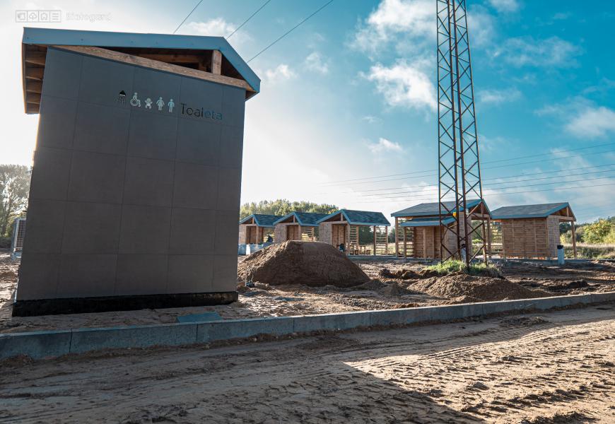 Budowa nowej przystani kajakowej w Białogardzie