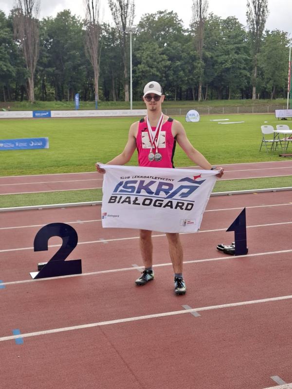 Trzy złote medale Oliwiera Bońkowskiego na Paralekkoatletycznych Mistrzostwach Polski