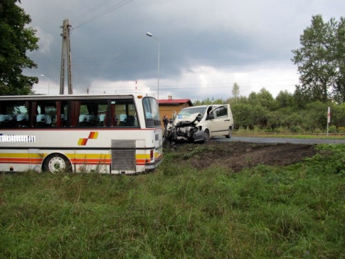 Wypadek w Moczyłkach