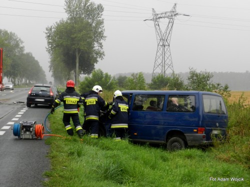 Wypadek koło Karlina