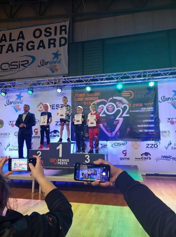 Międzynarodowe Mistrzostwa Polski Szkół Podstawowych w Stargardzie.