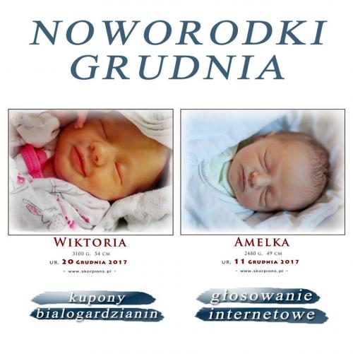 Noworodki Urodzone w Grudniu w  Białogardzkim Szpitalu 