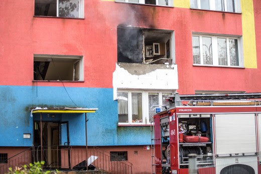 Wybuch gazu w Białogardzie 