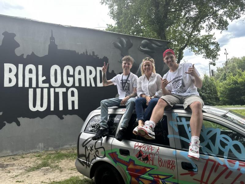Weekend z kulturą miejską i popkulturą w Białogardzie: Graffiti Jam Białog-Art ożywił miasto