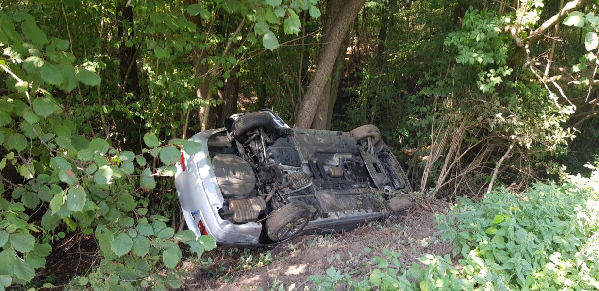 Poważny wypadek na drodze Białogard - Połczyn Zdrój 