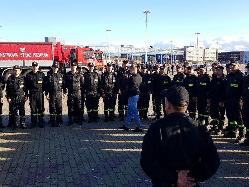 Powitanie strażaków Świnoujście i Białogard - duża porcja zdjęć!