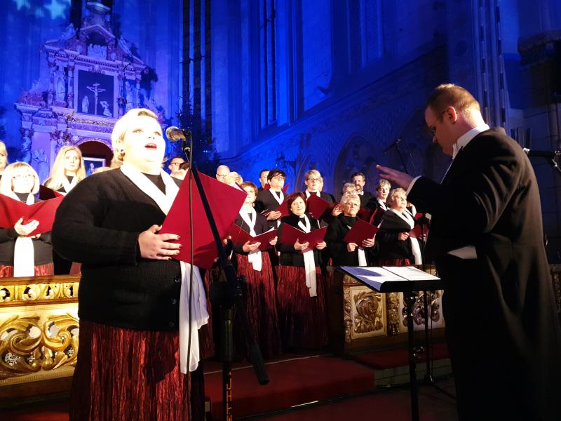 Charytatywny koncert bożonarodzeniowy  w Białogardzie. FOTORELACJA  