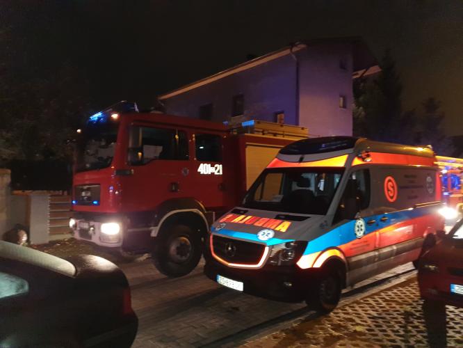 Pożar w kotłowni przydomowego warsztatu w Białogardzie. 