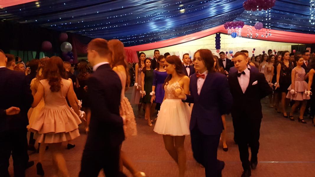 Bal Szkolny 2019 - szkolna zabawa i Polonez w wykonaniu klas gimnazjalnych.  Duża porcja zdjęć z tego wydarzenia! 