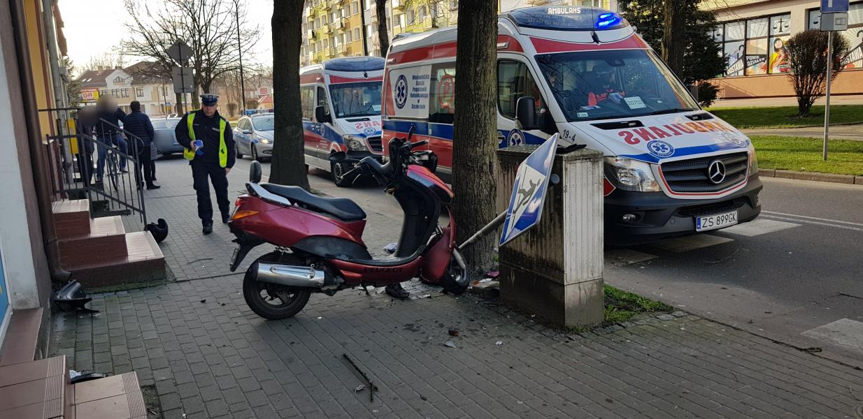 Poważny wypadek na ul. Woj. Polskiego - jedna osoba ciężko ranna! 