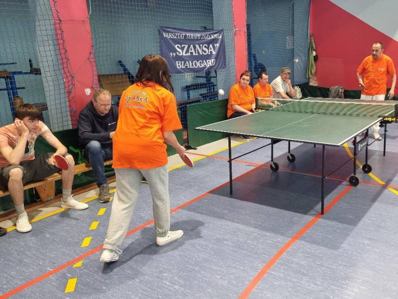 Turniej Tenisa Stołowego o Puchar Starosty Białogardzkiego