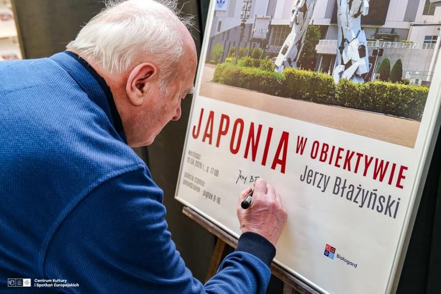 Japonia bez filtrów – wystawa Jerzego Błażyńskiego w Białogardzie