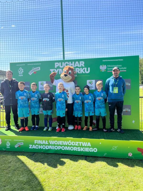 Srebrny medal SP1 Białogard w Pucharze Tymbarku.