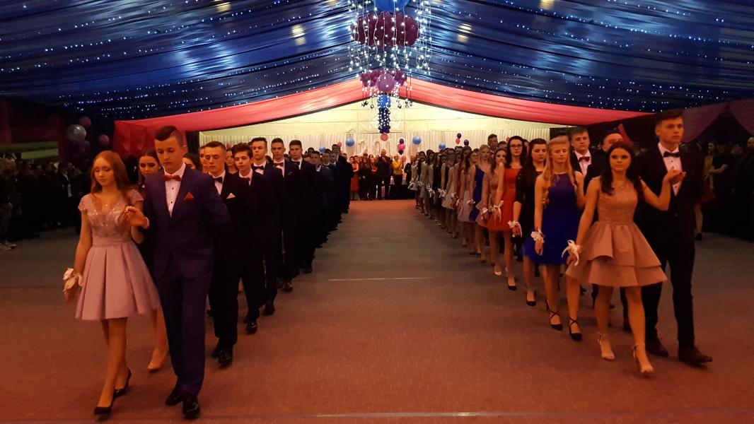 Bal Szkolny 2019 - szkolna zabawa i Polonez w wykonaniu klas gimnazjalnych.  Duża porcja zdjęć z tego wydarzenia! 