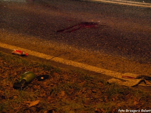 Potrącenie pieszego