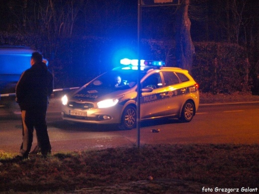 Potrącenie pieszego